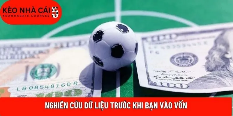 Nghiên cứu dữ liệu trước khi bạn vào vốn
